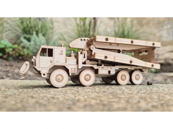 Stavebnice Tatra vojenská, mostní  konstrukce, AM-70 EX Excalibur Army 8x8, 1:64