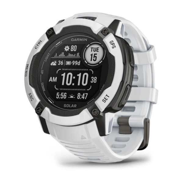 Hodinky Garmin Instinc 2X solar - bílé