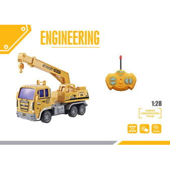 Hračka Nákladní automobil - jeřáb na dálkové ovládání