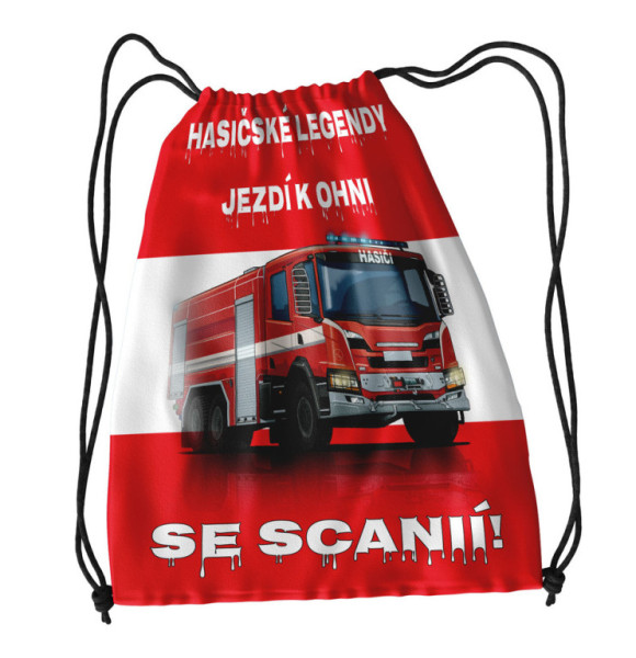 Batoh na záda hasiči SCANIA