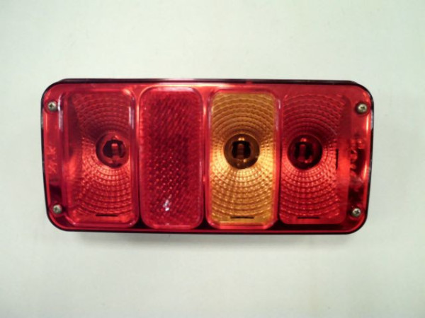 Svítilna sdružená zadní levá (osvětl.SPZ s odrazkou), žárovka, 12V|24V