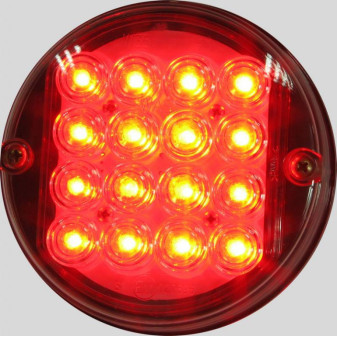 Svítilna mlhová červená, LED, 12V