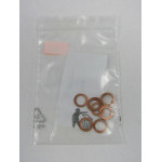 SET OF SEALING RINGS CU 8*12*1mm