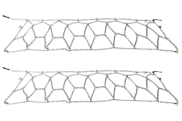 SNOW CHAINS 13.60R16; 425/55R19.5; 14.50R20; 13.0/80R20; 12R22.5; 12.0/80R22.5; 13.0/75R22.5; 295/80R22.5; 385/55R22.5; 11.20R24; 11R24.5