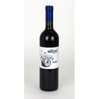 Plavac - červené suché víno 14,5% - Matkovič - chorvatské víno - 0.75 l