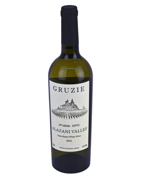 Alazani Valley - polosladké víno bílé 11,5% - Gruzie - 0.75L