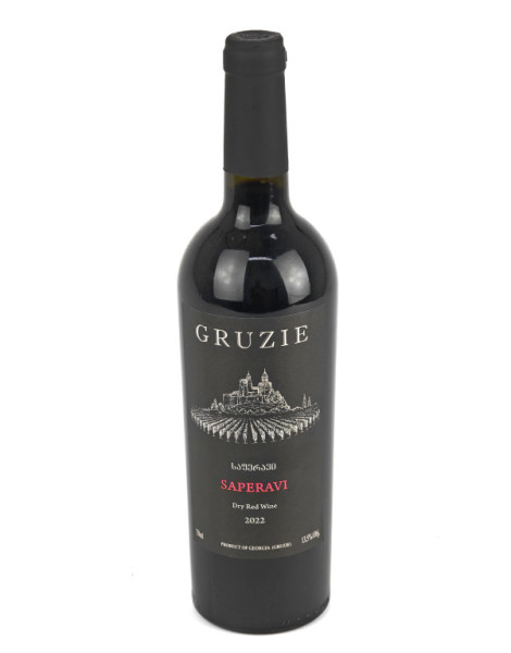 Saperavi - gruzínské suché červené víno 13,5% - 0,75L