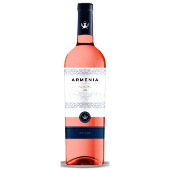 Armenia Rose Dry - suché růžové oblast Kachet vinařství - Armenia wine factory Armenie 12,0% - 0,75L