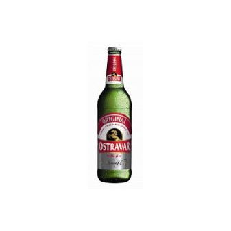 Ostravar 10°- světlé výčepní 4,3%  - pivovar Ostravar - 0,5L