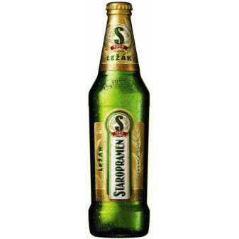 Staropramen 12% - světlý ležák - pivovar Staropramen -0.5L