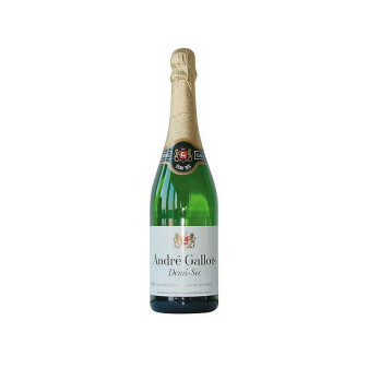 André gallois demi sec - sekt 10,5% - 0.75L