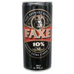 FAXE 10% - světlý ležák 10% - plech - Dánsko -1L