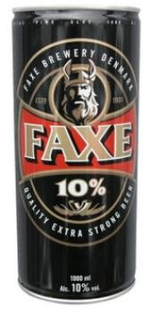 FAXE 10% - světlý ležák 10% - plech - Dánsko -1L