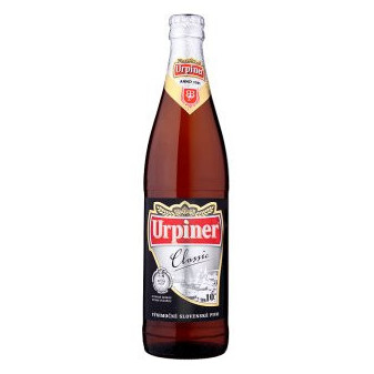 Urpiner 10° classic 4.0% - láhev - Slovensko - 0.5L