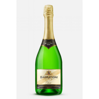 Bagrationi Brut - přírodní suché bílé šumivé víno - Gruzie - 0.75L