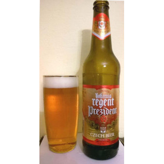 Bohemia regent - prezident 14° - světlý speciál 6.0% - Třeboň- 0.5L