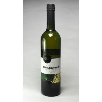 Graševina - terra vinea - bílé suché víno - chorvatské víno - 0.75L