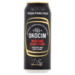 Okocim mocne piwo 6.5% - plech - polské pivo - 0.5L