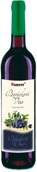 Pankovo kanadská borůvka víno - ovocné víno - 0.75L