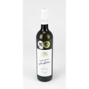 Chardonnay - pozdní sběr bílé polosladké - vinařství Vrba - 0.75 l