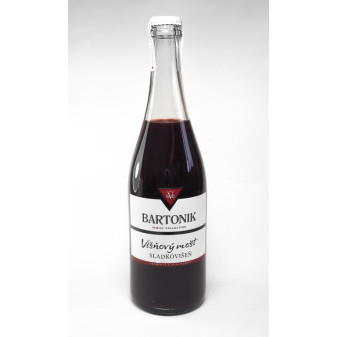 Mošt višeň - vinařství Bartoník - 0.75L