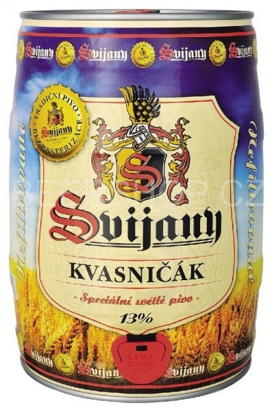 Kvasničák 13% - soudek - Svijany - 5L