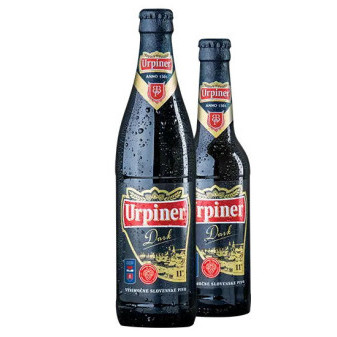 Urpiner 11° - tmavý ležák 4.5% - láhev - Slovenské pivo - 0.5L