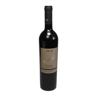 Vranec - červené suché - STOBI - vinařství Stobi - vinohrad Tikveško - Makedonie - 0.75 l