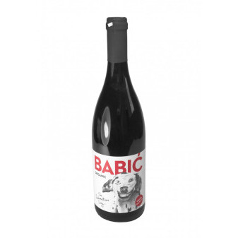 Babić Organic Dalmatian Dog Vrhunsko - červené suché víno - vinařství Testament Šibenik - chorvatské víno - 0.75L