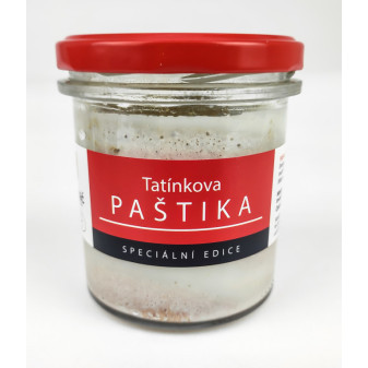 Tatínkova paštika 250g - sterilovaný masný výrobek Machač