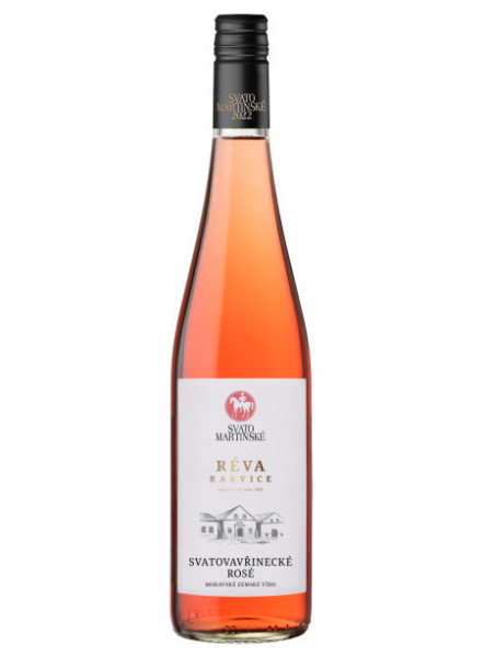 Svatomartinské 2022 - Svatovavřinecké Rosé - 11,5% - Réva Rakvice - 0,75L