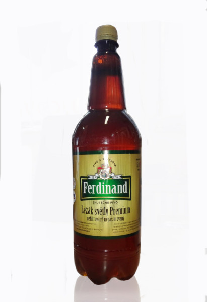 Ferdinand 12% - světlý ležák Premium 5.0% - Ferdinand pivovar - 1.5L