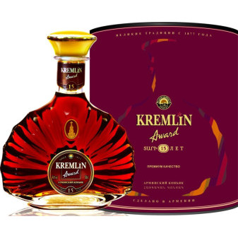 Brandy Kremlin Award 15* - Arménie 40% - 0,5L