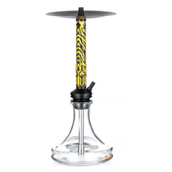 Vodní dýmka 50 cm Wandy Hookah CHAOS Mini Divine Yellow