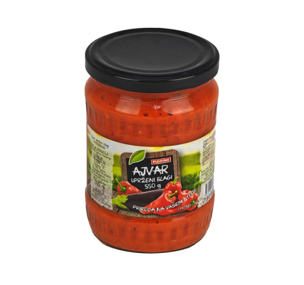 Ajvar Blagi - jemný - Chorvatsko - 550g