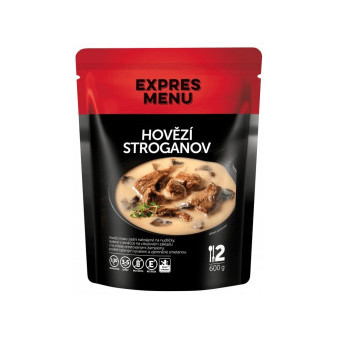 Express Menu Hovězí Stroganov - 2 porce - 600g