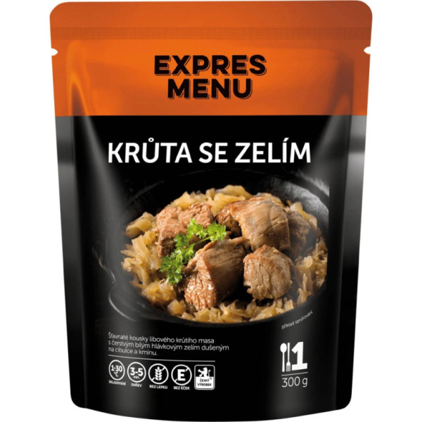 Expres Menu Krůta se zelím - 1 porce - 300g