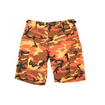 Bermudy BDU camo orange MMB