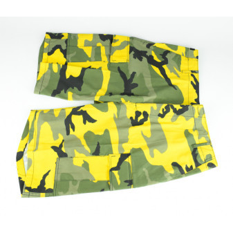 Bermudy BDU camo žluté (yellow camo) MMB