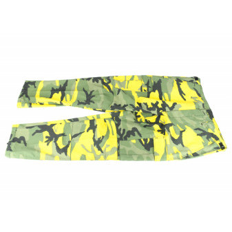 Kalhoty kapsače YELLOW camo