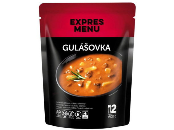 Expres Menu Gulášová polévka - 2 porce - 600g