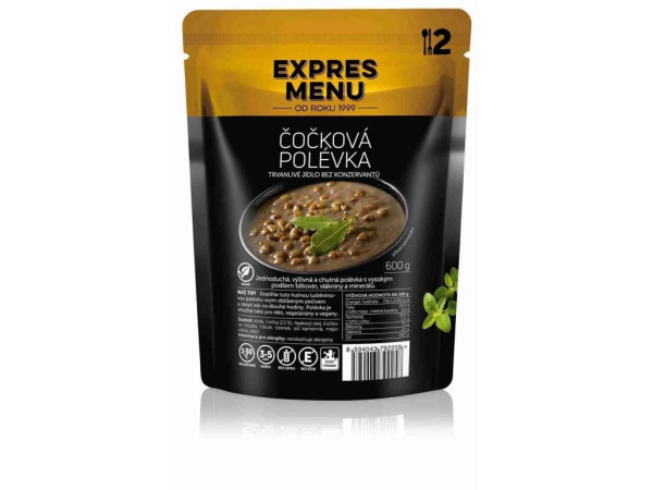 Expres Menu Čočková polévka - 2 porce - 600g