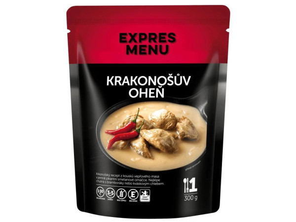 Expres Menu Krakonošův oheň - 1 porce - 300g