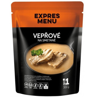 Expres Menu Vepřové na smetaně - 1 porce - 300g