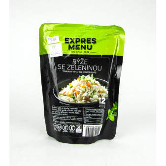 Expres Menu Rýže se zeleninou - 2 porce - 400g