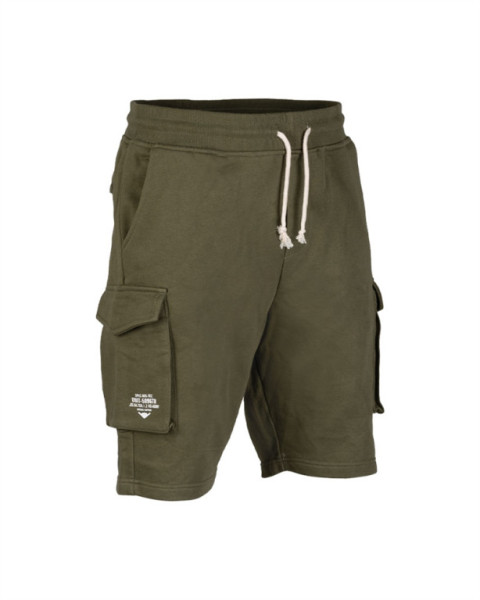 Kraťasy teplákové US SWEATSHORTS COTTON OLIV, M