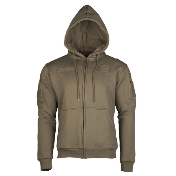 Mikina TACTICAL se zipem RANGER GREEN 3XL