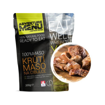 Adventure Menu 100% Krůtí maso na cibulce - 200 g