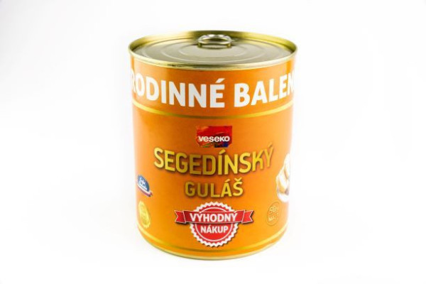 Segedínský guláš  - rodinné balení - Veseko - 800g