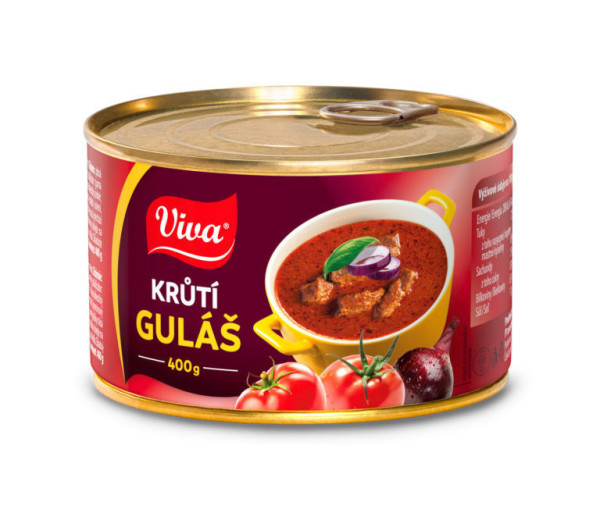 Krůtí guláš - 1 porce - Viva - 400g